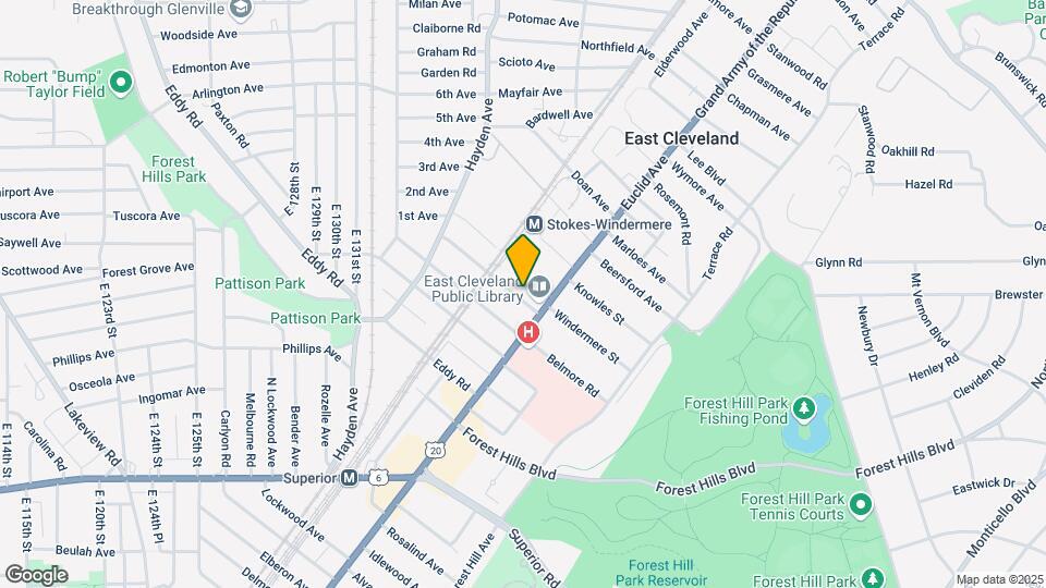 1743 Elsinore Ave Map and Location Details