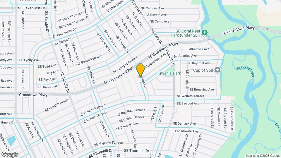 1358 SE Preston Ln Map and Location Details