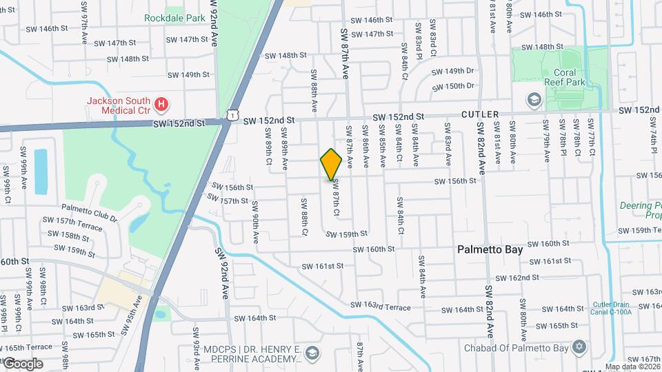 15620 SW 87th Ct Map and Location Details