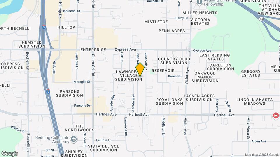 2721 Irwin Rd Map and Location Details