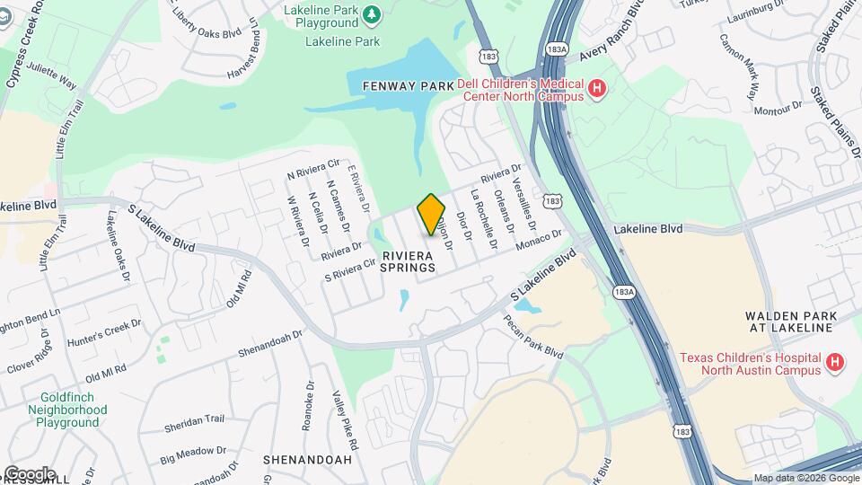 2404 Monte Carlo Dr Map and Location Details