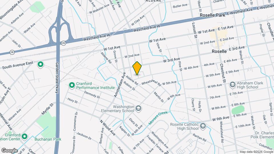 448 W 4th Ave Map and Location Details