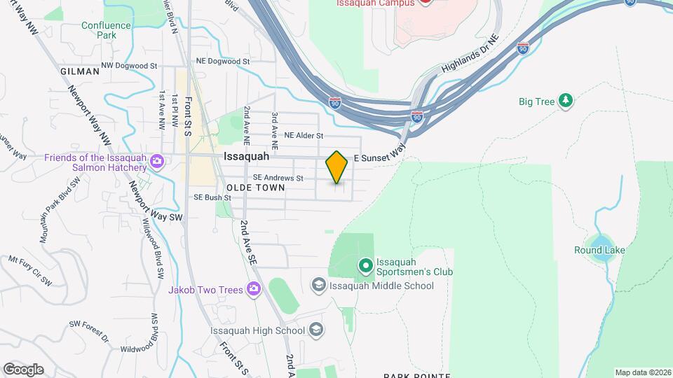 555 SE Andrews St Map and Location Details