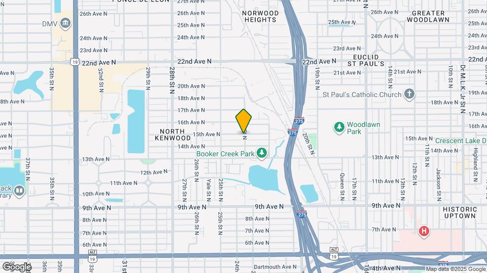 2400 15th Ave N Map and Location Details