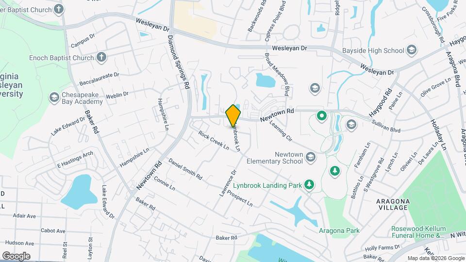 5541 Lynbrook Landing Map and Location Details