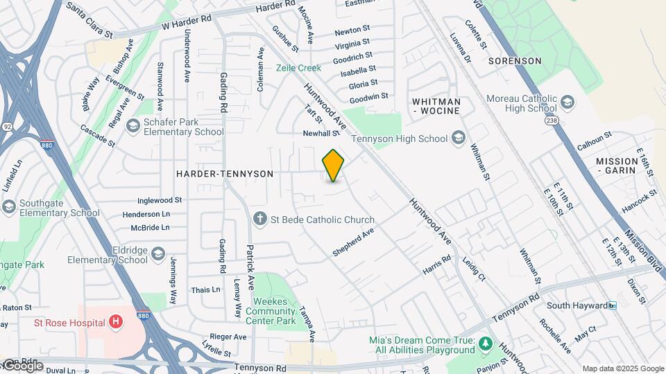 425 Ranker Pl Map and Location Details