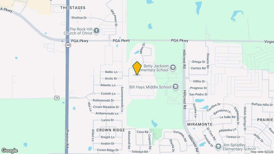 10143 Prairie Dr Map and Location Details