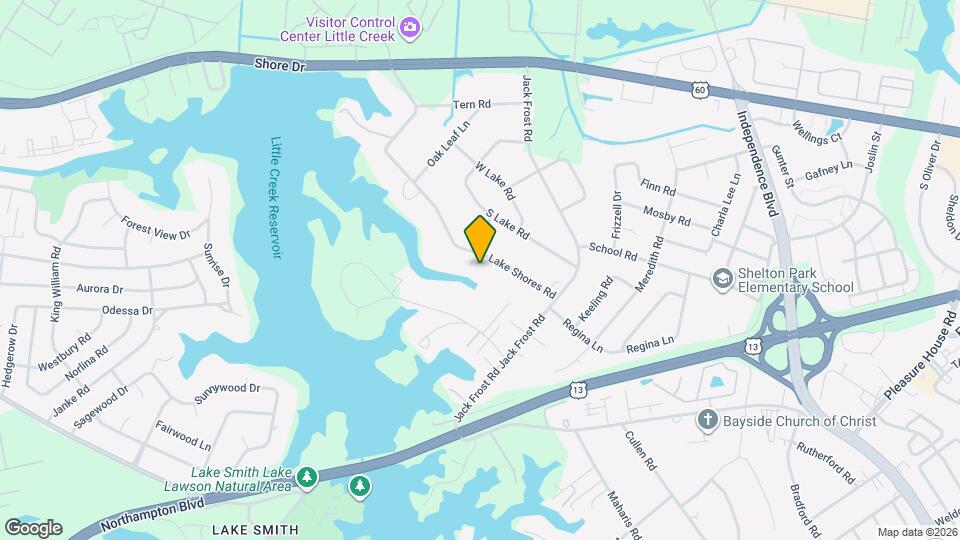 5135 Lake Shores Rd Map and Location Details
