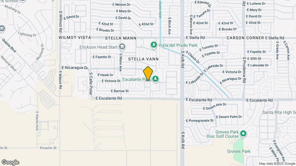 3628 S Jessica Ave Map and Location Details
