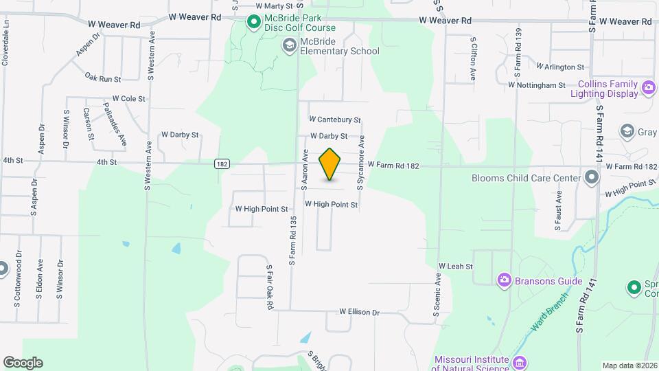 3003 W Knob Hill St Map and Location Details