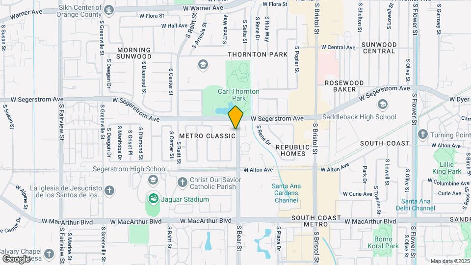 1801 W Garry Ave, Unit 144 Map and Location Details