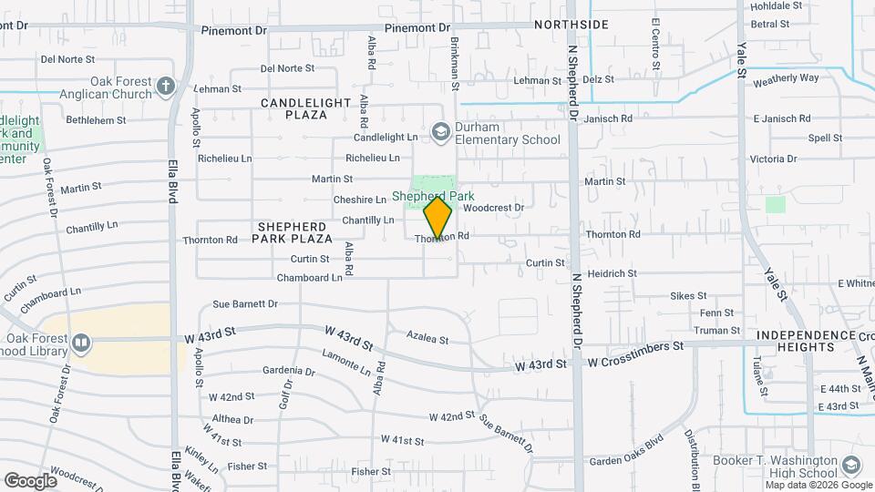 955 Thornton Rd Map and Location Details