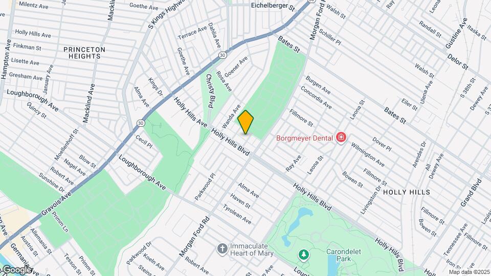 6209 Radom St Map and Location Details