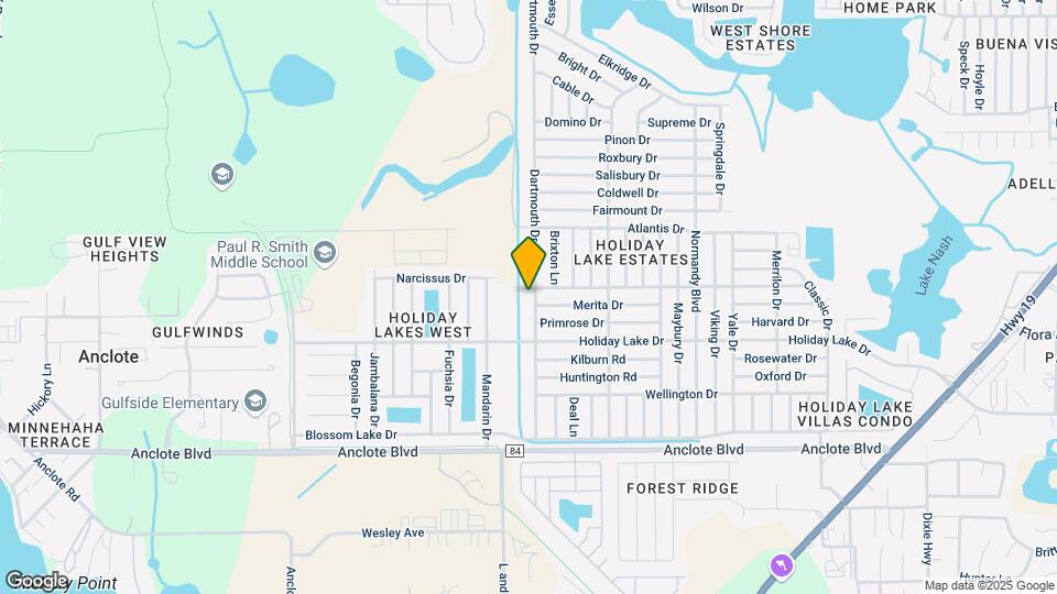 1327 Dartmouth Dr Map and Location Details