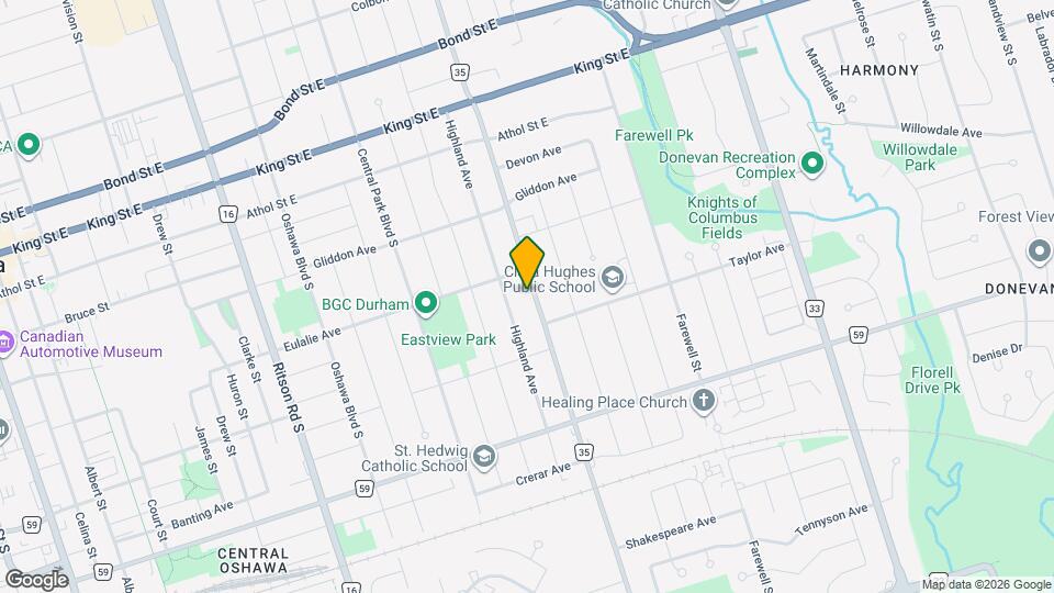 206 Wilson Rd S Map and Location Details