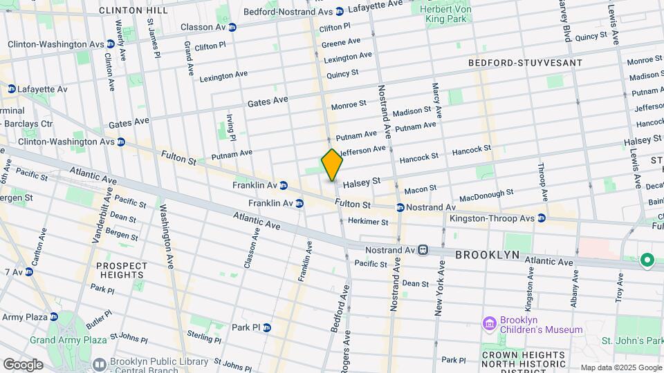 1240 Bedford Ave Map and Location Details