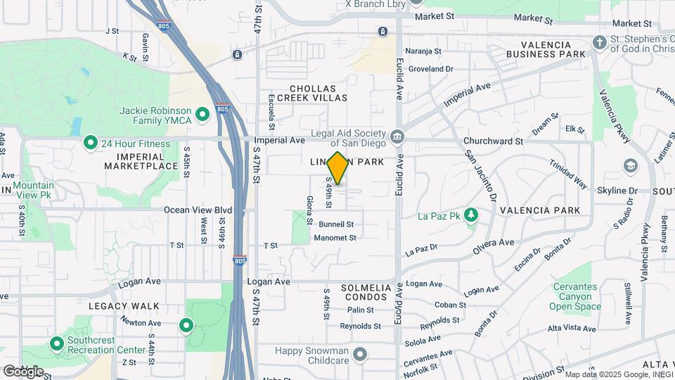 344 S Willie James Jones Ave Map and Location Details
