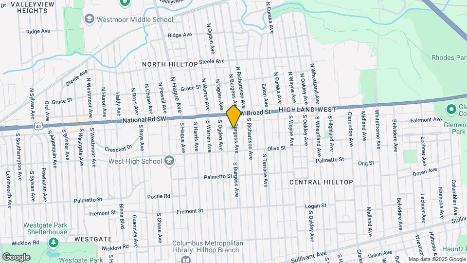 47-53 S Burgess Ave Mapa y Detalles de la Ubicación