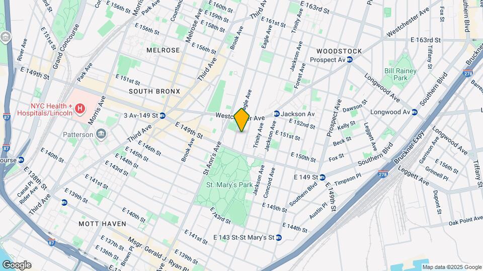 563 Cauldwell Ave Mapa y Detalles de la Ubicación