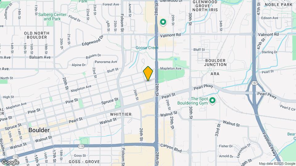 2718 Pine St Map and Location Details