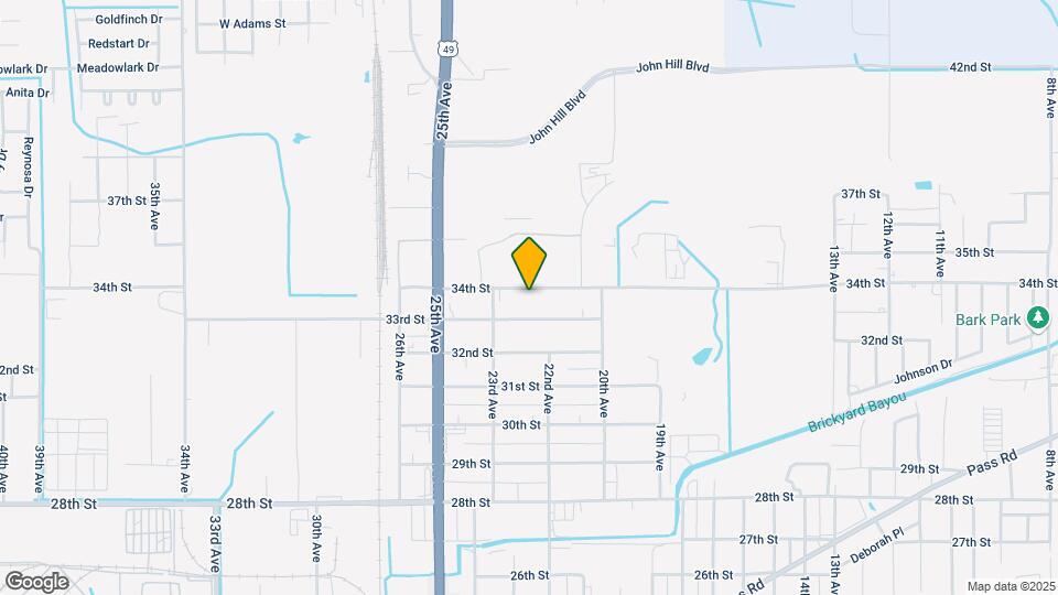 2209 34th St Map and Location Details