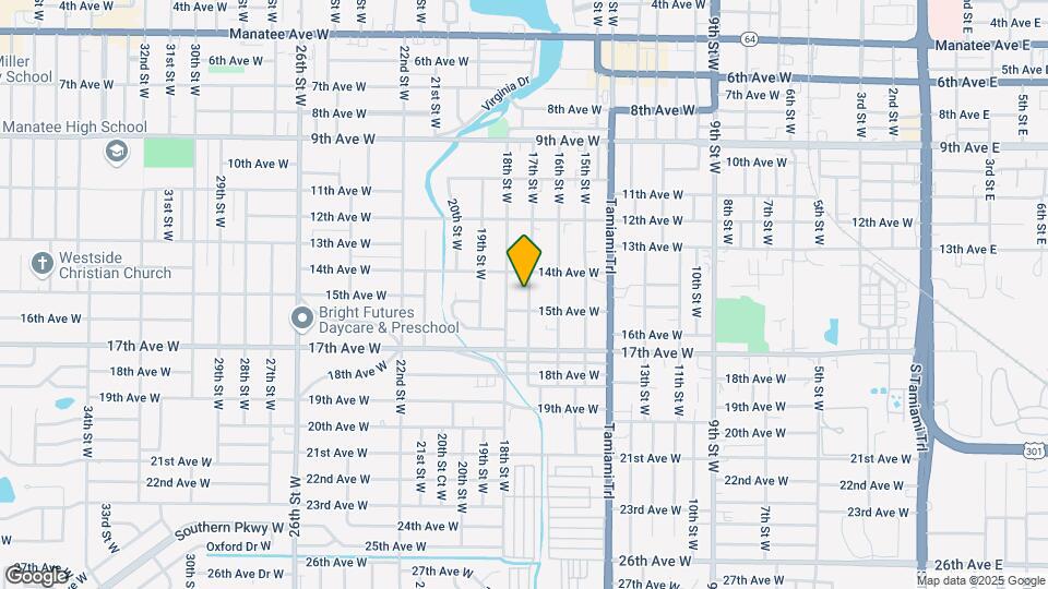 1422 17th St W Map and Location Details
