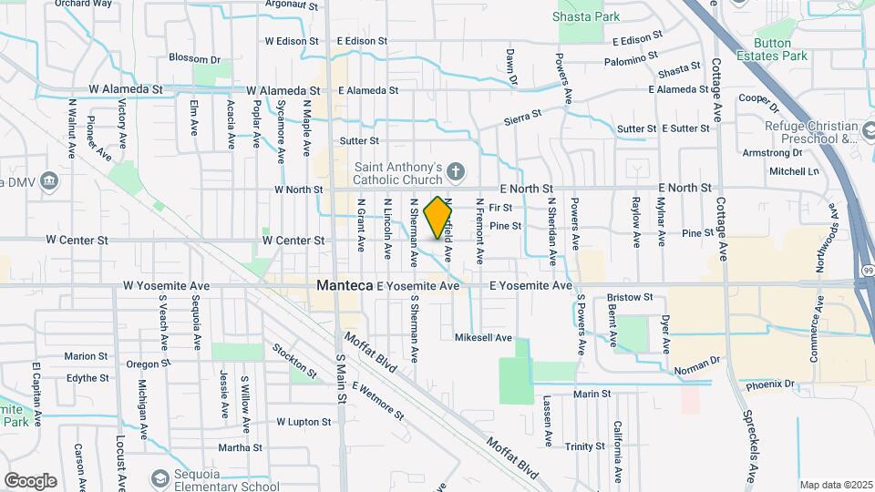 436 E Center St Map and Location Details