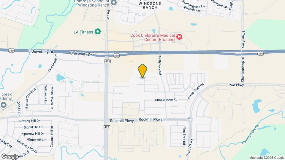 16553 Prairie Oak Rd Map and Location Details