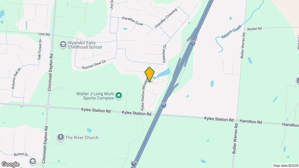 8017 Serenity Lake Dr Mapa y Detalles de la Ubicación