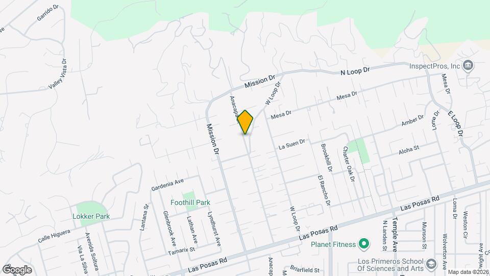526 Anacapa Dr Map and Location Details