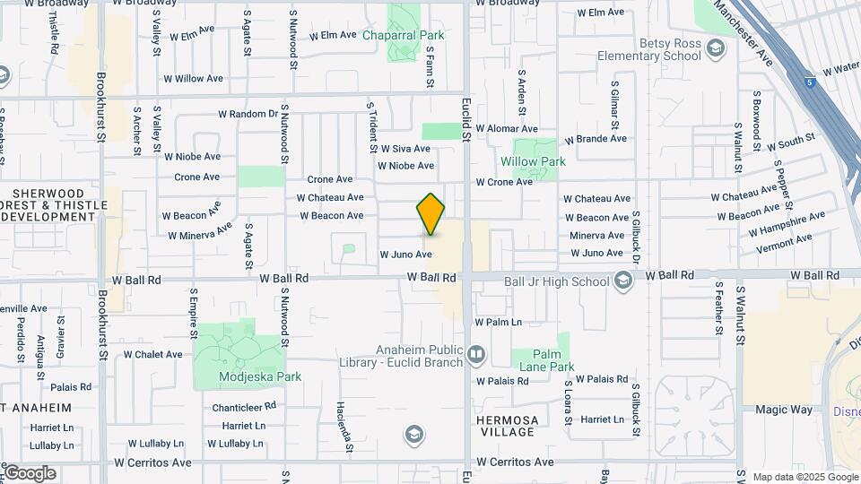 920 S Fann St, Unit C Map and Location Details