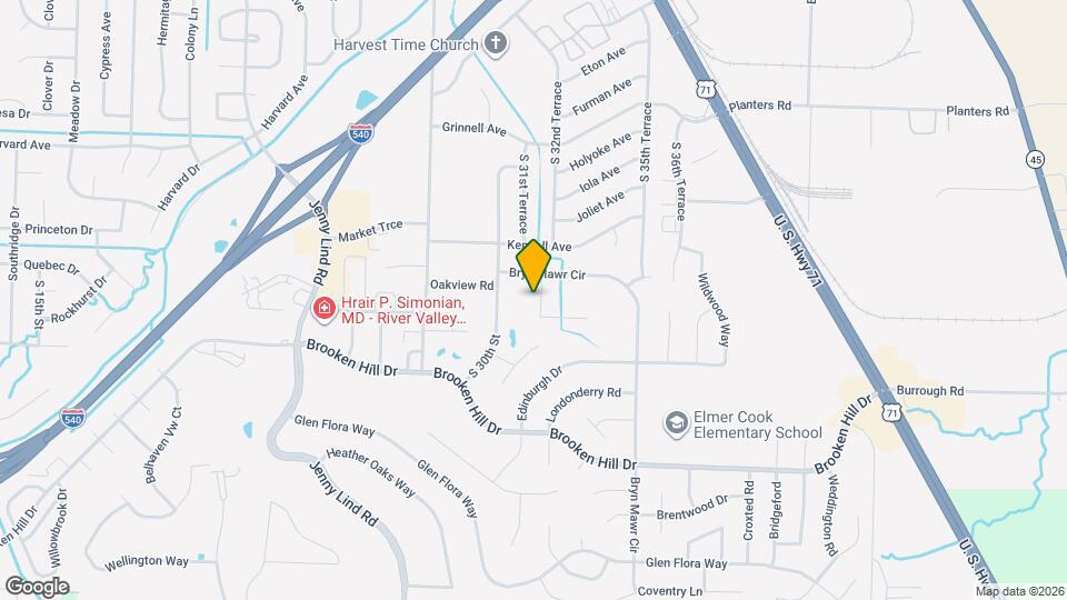 8908 Stoney Hedge Dr Map and Location Details