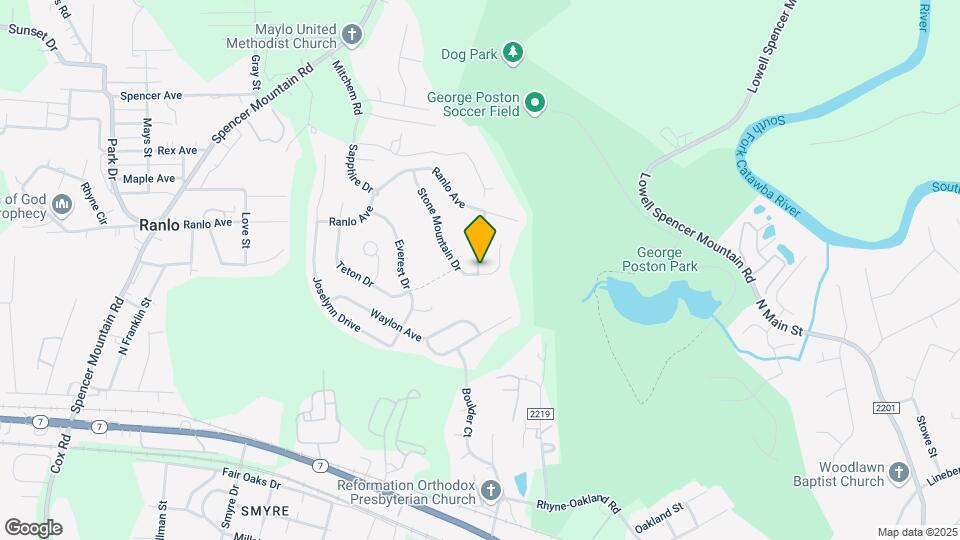 4505 Stone Mountain Dr Map and Location Details