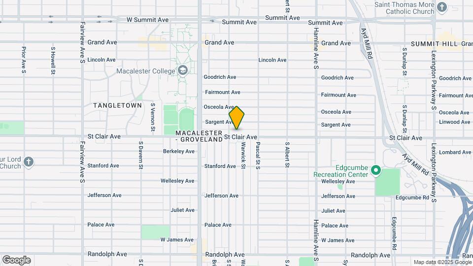 1505 St Clair Ave Map and Location Details