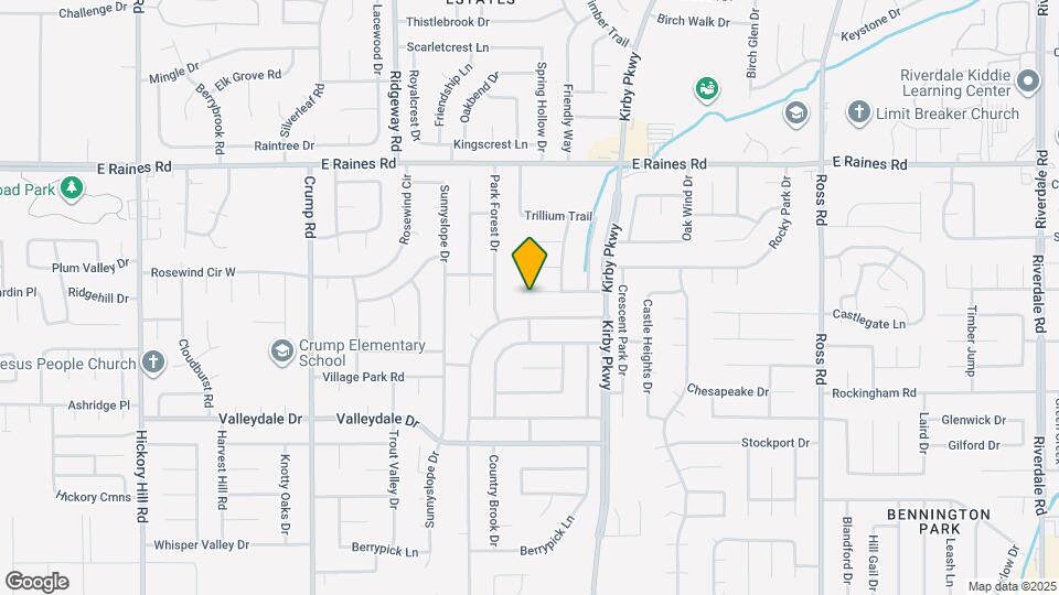 6359 Treadway Trail Map and Location Details