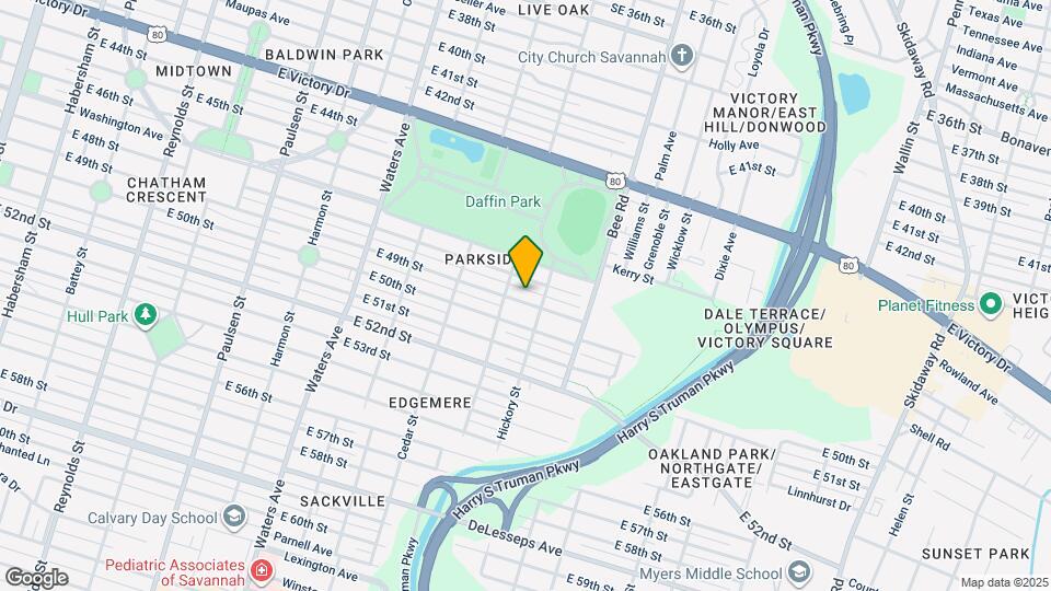 1408 E 49th St Map and Location Details