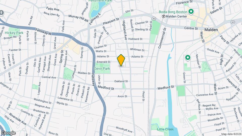 182 West St Map and Location Details