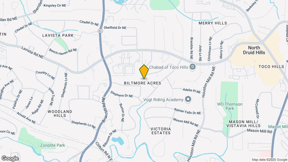 1174 Arborvista Dr NE Map and Location Details