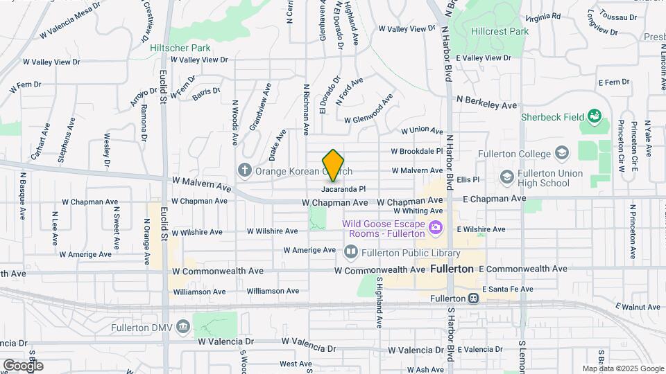 415 Jacaranda Pl Map and Location Details