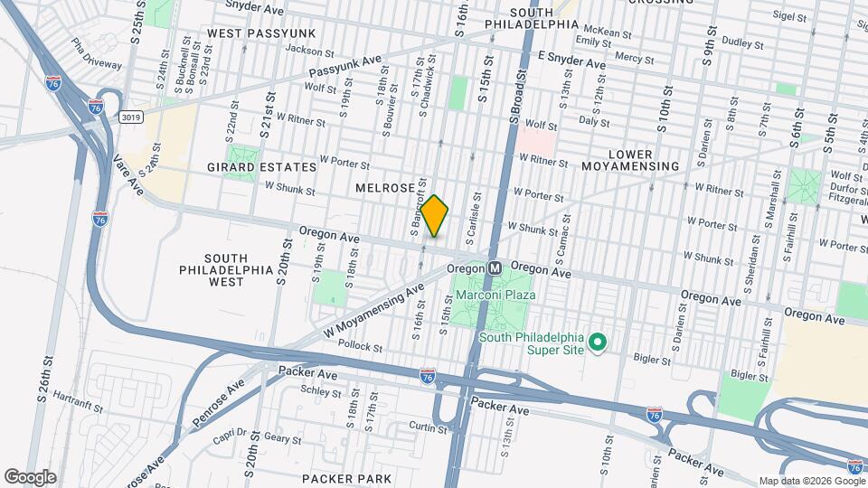 2648 S Mole St Map and Location Details