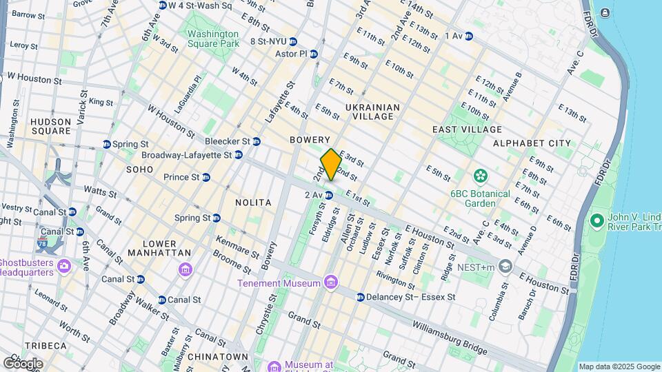 43 E First St Mapa y Detalles de la Ubicación