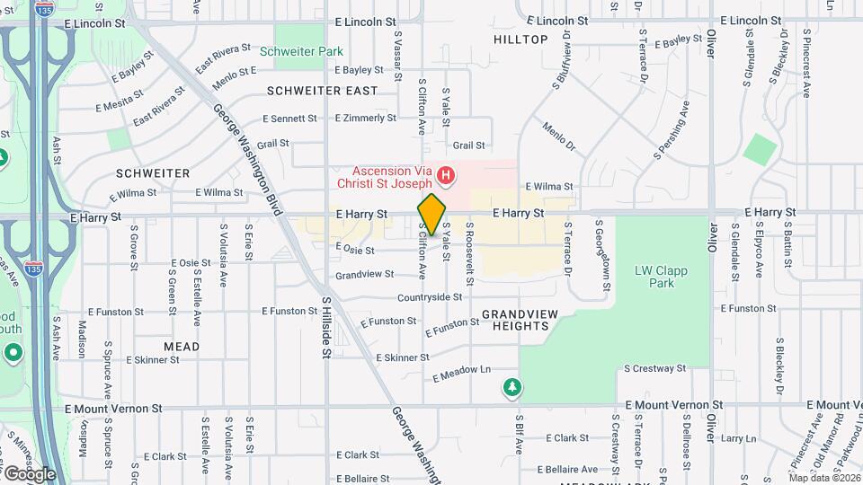 3618 E Osie St Map and Location Details