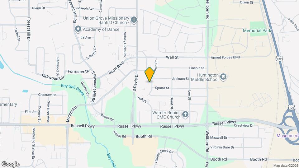 205 Sherman St Mapa y Detalles de la Ubicación