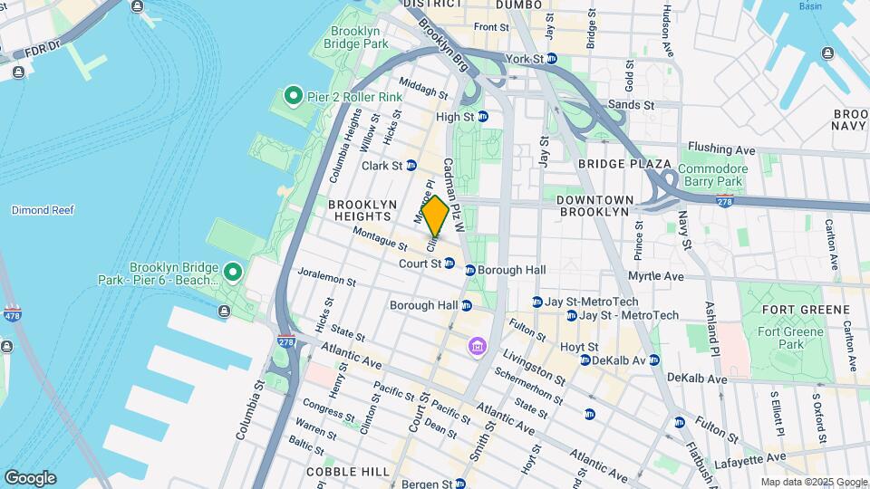 138 Pierrepont St Map and Location Details