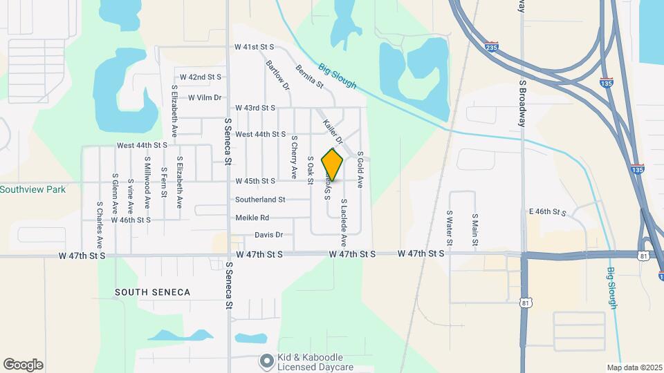 4608 S Sycamore Ave Map and Location Details