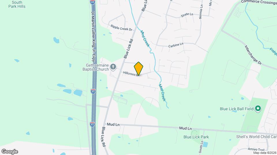 3700 Hillcross Dr Map and Location Details