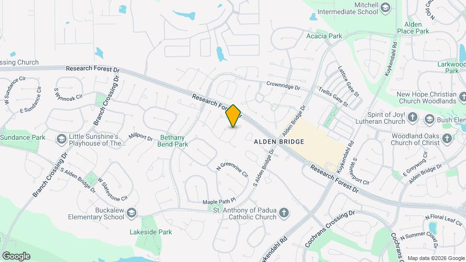 91 N Willow Point Cir Map and Location Details
