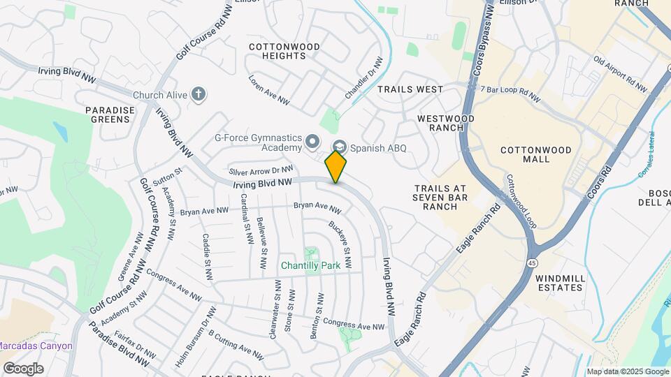 4351 Prairie Hill Pl NW Map and Location Details