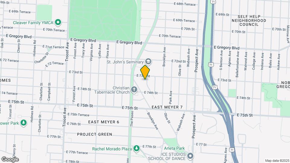 7314 Euclid Ave E Map and Location Details