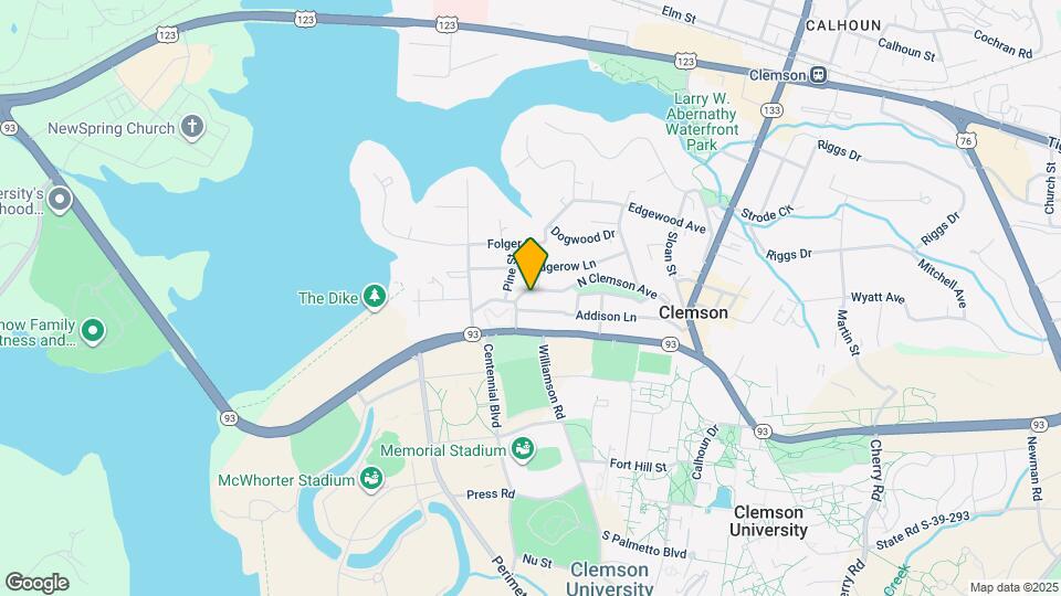 231 N Clemson Ave Map and Location Details